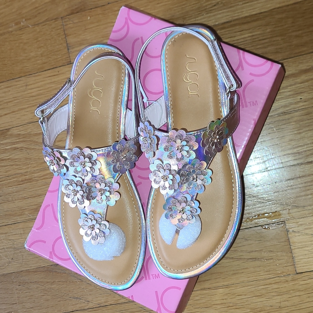 Matilda T Strap Blush Sandals